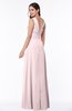 ColsBM Melina Petal Pink Mature A-line Zipper Chiffon Paillette Plus Size Bridesmaid Dresses