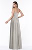 ColsBM Janelle Ashes Of Roses Modern Zip up Chiffon Floor Length Pleated Plus Size Bridesmaid Dresses