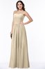 ColsBM Janelle Champagne Modern Zip up Chiffon Floor Length Pleated Plus Size Bridesmaid Dresses