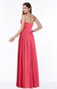 ColsBM Janelle Guava Modern Zip up Chiffon Floor Length Pleated Plus Size Bridesmaid Dresses