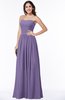 ColsBM Janelle Lilac Modern Zip up Chiffon Floor Length Pleated Plus Size Bridesmaid Dresses