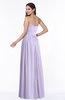 ColsBM Janelle Pastel Lilac Modern Zip up Chiffon Floor Length Pleated Plus Size Bridesmaid Dresses