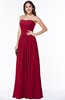 ColsBM Janelle Scooter Modern Zip up Chiffon Floor Length Pleated Plus Size Bridesmaid Dresses
