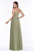 ColsBM Janelle Sponge Modern Zip up Chiffon Floor Length Pleated Plus Size Bridesmaid Dresses