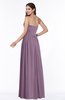 ColsBM Janelle Valerian Modern Zip up Chiffon Floor Length Pleated Plus Size Bridesmaid Dresses