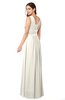 ColsBM Kelly Whisper White Glamorous A-line Zip up Chiffon Sash Plus Size Bridesmaid Dresses