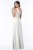 ColsBM Kamryn Cloud White Classic A-line One Shoulder Sleeveless Ruching Plus Size Bridesmaid Dresses