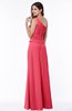 ColsBM Kamryn Guava Classic A-line One Shoulder Sleeveless Ruching Plus Size Bridesmaid Dresses