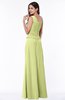 ColsBM Kamryn Lime Sherbet Classic A-line One Shoulder Sleeveless Ruching Plus Size Bridesmaid Dresses