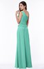 ColsBM Kamryn Mint Green Classic A-line One Shoulder Sleeveless Ruching Plus Size Bridesmaid Dresses