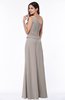ColsBM Kamryn Mushroom Classic A-line One Shoulder Sleeveless Ruching Plus Size Bridesmaid Dresses