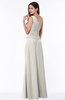 ColsBM Kamryn Off White Classic A-line One Shoulder Sleeveless Ruching Plus Size Bridesmaid Dresses