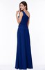 ColsBM Kamryn Sodalite Blue Classic A-line One Shoulder Sleeveless Ruching Plus Size Bridesmaid Dresses