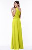 ColsBM Kamryn Sulphur Spring Classic A-line One Shoulder Sleeveless Ruching Plus Size Bridesmaid Dresses
