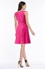 ColsBM Selena Fandango Pink Classic A-line Jewel Sleeveless Sash Plus Size Bridesmaid Dresses