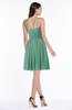 ColsBM Brynn Beryl Green Simple A-line Jewel Half Backless Beaded Bridesmaid Dresses