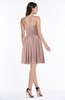 ColsBM Brynn Blush Pink Simple A-line Jewel Half Backless Beaded Bridesmaid Dresses