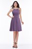 ColsBM Brynn Chinese Violet Simple A-line Jewel Half Backless Beaded Bridesmaid Dresses
