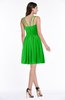 ColsBM Brynn Classic Green Simple A-line Jewel Half Backless Beaded Bridesmaid Dresses