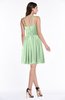 ColsBM Brynn Light Green Simple A-line Jewel Half Backless Beaded Bridesmaid Dresses