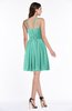 ColsBM Brynn Mint Green Simple A-line Jewel Half Backless Beaded Bridesmaid Dresses