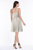 ColsBM Brynn Off White Simple A-line Jewel Half Backless Beaded Bridesmaid Dresses