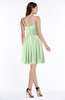 ColsBM Brynn Pale Green Simple A-line Jewel Half Backless Beaded Bridesmaid Dresses