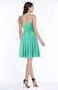 ColsBM Brynn Seafoam Green Simple A-line Jewel Half Backless Beaded Bridesmaid Dresses