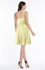 ColsBM Brynn Wax Yellow Simple A-line Jewel Half Backless Beaded Bridesmaid Dresses