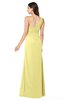 ColsBM Kamila Daffodil Traditional Asymmetric Neckline Sleeveless Half Backless Chiffon Floor Length Plus Size Bridesmaid Dresses