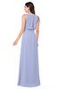 ColsBM Willow Lavender Classic A-line Jewel Sleeveless Zipper Draped Plus Size Bridesmaid Dresses