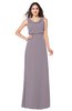 ColsBM Willow Sea Fog Classic A-line Jewel Sleeveless Zipper Draped Plus Size Bridesmaid Dresses