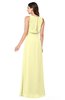 ColsBM Willow Wax Yellow Classic A-line Jewel Sleeveless Zipper Draped Plus Size Bridesmaid Dresses
