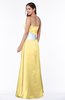 ColsBM Amalia Daffodil Modern A-line Strapless Zipper Floor Length Sash Plus Size Bridesmaid Dresses