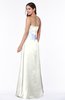 ColsBM Amalia Ivory Modern A-line Strapless Zipper Floor Length Sash Plus Size Bridesmaid Dresses