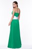 ColsBM Amalia Mint Modern A-line Strapless Zipper Floor Length Sash Plus Size Bridesmaid Dresses