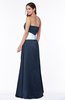 ColsBM Amalia Navy Blue Modern A-line Strapless Zipper Floor Length Sash Plus Size Bridesmaid Dresses