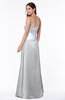 ColsBM Amalia Platinum Modern A-line Strapless Zipper Floor Length Sash Plus Size Bridesmaid Dresses
