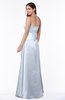 ColsBM Amalia Silver Modern A-line Strapless Zipper Floor Length Sash Plus Size Bridesmaid Dresses