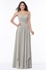 ColsBM Kerry Ashes Of Roses Modern Sleeveless Zip up Floor Length Ruching Plus Size Bridesmaid Dresses