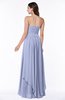 ColsBM Kerry Blue Heron Modern Sleeveless Zip up Floor Length Ruching Plus Size Bridesmaid Dresses