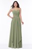ColsBM Kerry Bog Modern Sleeveless Zip up Floor Length Ruching Plus Size Bridesmaid Dresses