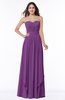 ColsBM Kerry Dahlia Modern Sleeveless Zip up Floor Length Ruching Plus Size Bridesmaid Dresses