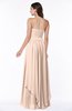 ColsBM Kerry Fresh Salmon Modern Sleeveless Zip up Floor Length Ruching Plus Size Bridesmaid Dresses