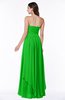 ColsBM Kerry Jasmine Green Modern Sleeveless Zip up Floor Length Ruching Plus Size Bridesmaid Dresses