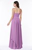 ColsBM Kerry Orchid Modern Sleeveless Zip up Floor Length Ruching Plus Size Bridesmaid Dresses