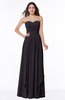 ColsBM Kerry Perfect Plum Modern Sleeveless Zip up Floor Length Ruching Plus Size Bridesmaid Dresses