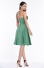 ColsBM Galilea Beryl Green Casual A-line Sweetheart Zipper Chiffon Short Plus Size Bridesmaid Dresses