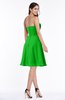 ColsBM Galilea Classic Green Casual A-line Sweetheart Zipper Chiffon Short Plus Size Bridesmaid Dresses