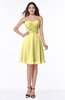 ColsBM Galilea Daffodil Casual A-line Sweetheart Zipper Chiffon Short Plus Size Bridesmaid Dresses